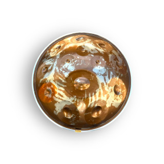 HandPan Y Gallery (Torsepan) - D Kurd 13 Top + 8 Bottom Tones, Stainless Steel