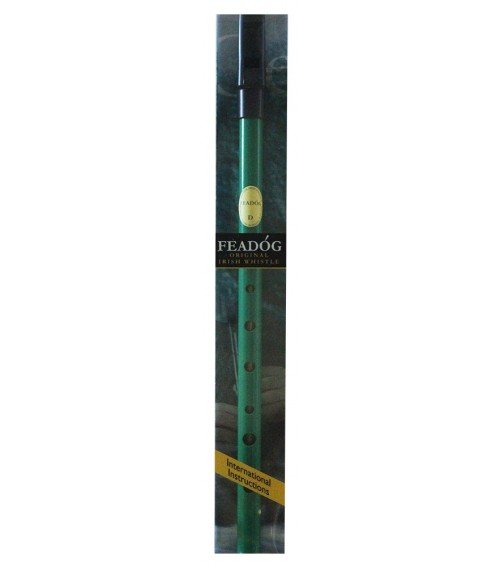 Feadóg Green Tin Whistle D - Feadóg Green Tin Whistle D