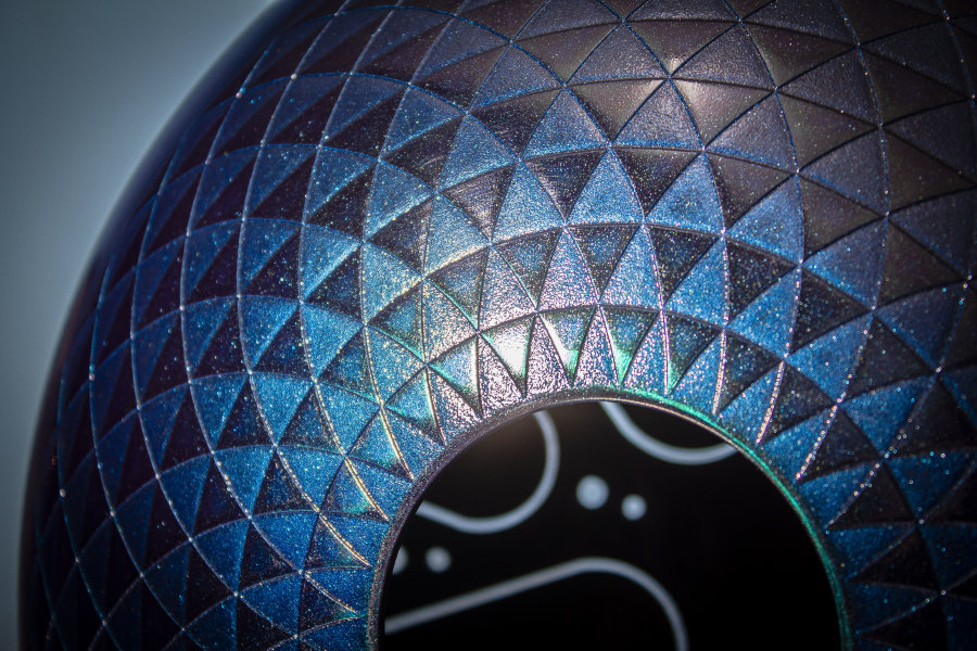 Tank Drum Kosmosky 12" (30 cm) KSY-5 "Circles on fields" B minor - Tank Drum Kosmosky 12" (30 cm) KSY-5 "Circles on fields" B minor