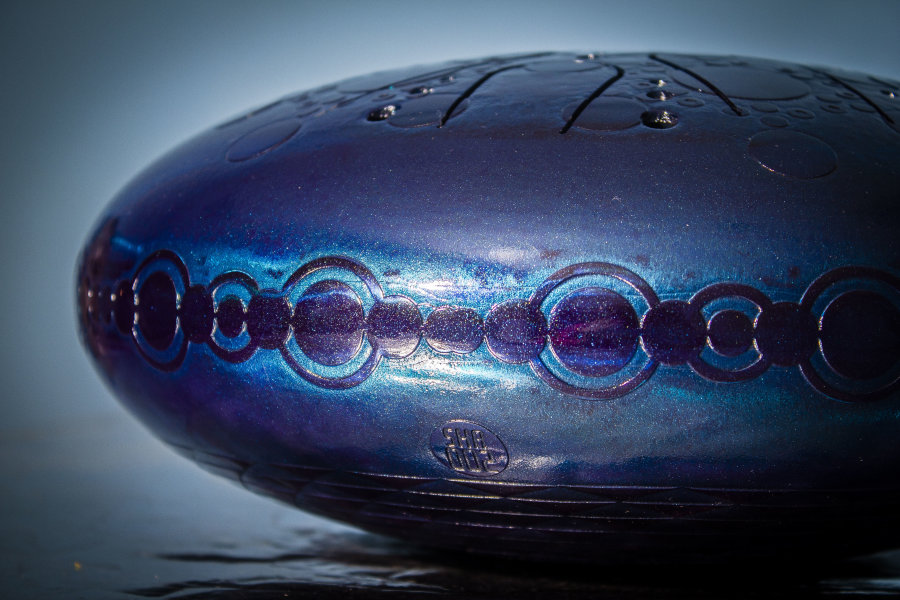 Tank Drum Kosmosky 12" (30 cm) KSY-5 "Circles on fields" B minor - Tank Drum Kosmosky 12" (30 cm) KSY-5 "Circles on fields" B minor