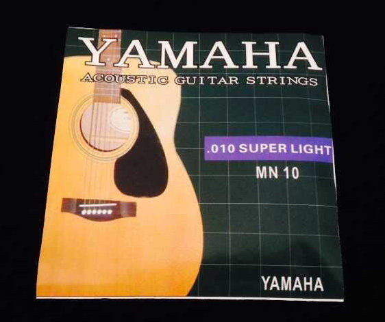 Strings for acoustic guitar Yamaha ORIGINAL MN10 metal 010-047 - Strings for acoustic guitar Yamaha ORIGINAL MN10 metal 010-047